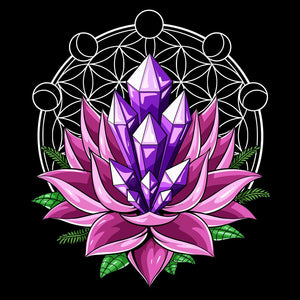 Lotus Flower, Yoga Lotus, Floral Hippie, Sacred Geometry, Yoga Lotus - Psychonautica