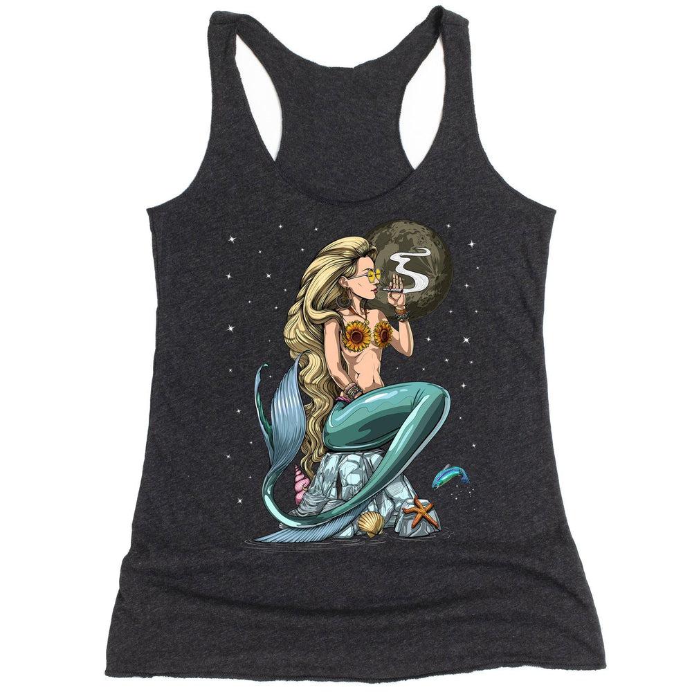 Mermaid Tank, Hippie Tank, Stoner Tank Top, Hippie Womens Tank, Festival Clothing - Psychonautica Store