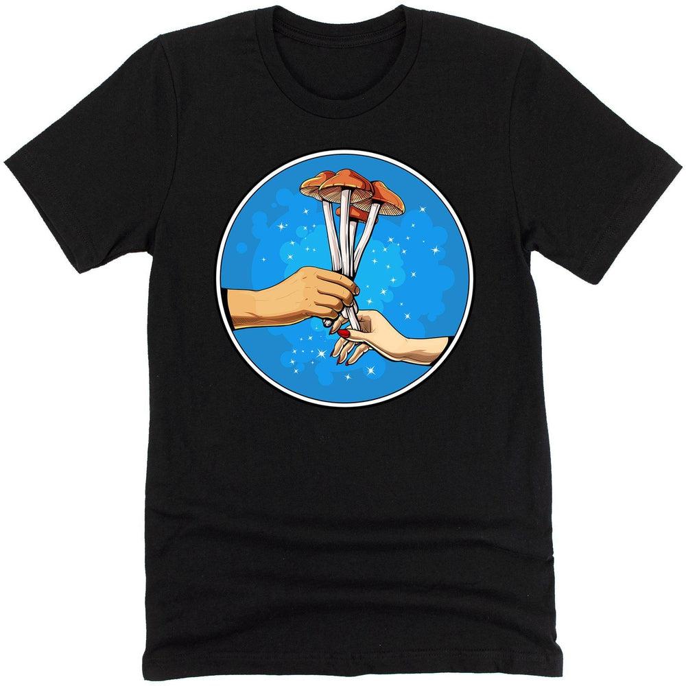 Psilocybin Mushrooms Shirt, Psychedelic Tee, Magic Mushrooms Shirt, Hippie Clothes, Mushrooms Tee, Fungi Shirt, Shrooms T-Shirt - Psychonautica Store