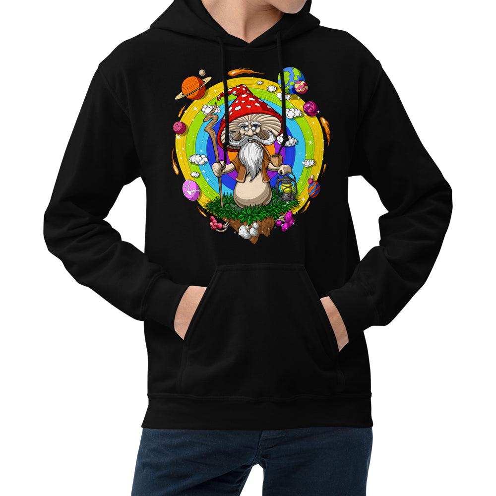 Hippie Mushroom, Magic Mushrooms Hoodie, Psychedelic Hoodie, Mushrooms Sweatshirt, Hippie Clothing, Hippie Clothes, Festival Clothing - Psychonautica Store