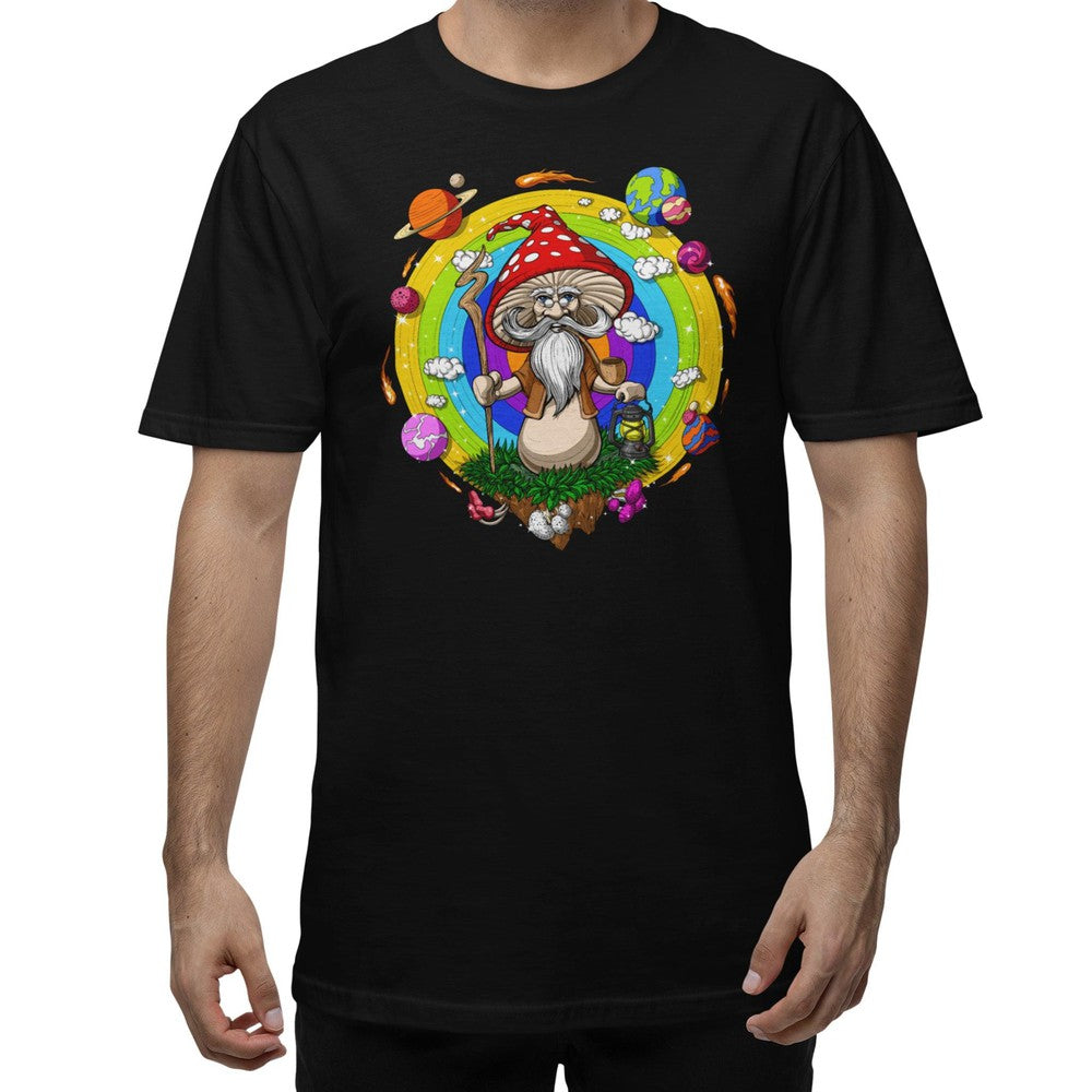 Magic Mushrooms T-Shirt, Psychedelic Shirt, Hippie Tee, Hippie Clothing, Trippy Mushroom Clothes, Mushroom Clothing, Mushrooms Shirt, Hippie T-Shirt - Psychonautica Store