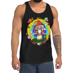 Hippie Tank Top, Magic Mushrooms Tank, Psychedelic Tank, Hippie Clothes, Festival Clothing, Hippie Clothing - Psychonautica