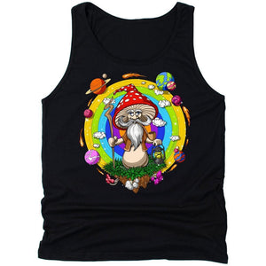 Hippie Tank Top, Magic Mushrooms Tank, Psychedelic Tank, Hippie Clothes, Festival Clothing, Hippie Clothing - Psychonautica