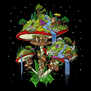 Magic Mushrooms T-Shirt, Psyhedelic Tee, Shrooms Shirt, Hippie Shirt, Trippy T-Shirt, Mushrooms Tee, Hippie Clothes - Psychonautica Store