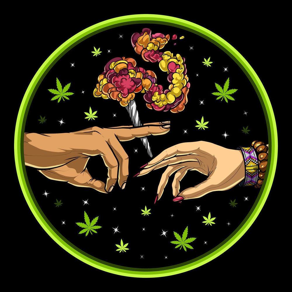 Weed Shirt, Stoner Clothing, Cannabis T-Shirt, Pass The Joint, Marijuana Shirt, Stoner Tee - Psychonautica Store