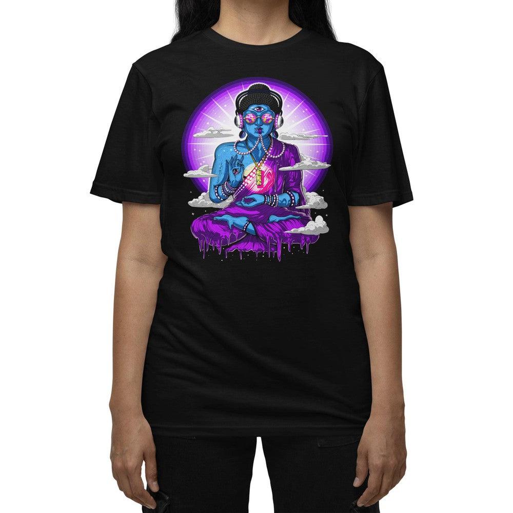 Psychedelic Psytrance Buddha Music Festival T-Shirt