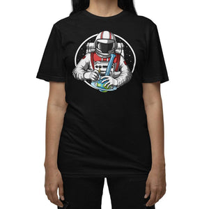 Weed Astronaut T-Shirt, Weed T-Shirt, Stoner T-Shirt, Weed Clothes, Stoner Clothing, Cannabis T-Shirt, Marijuana T-Shirt - Psychonautica Store