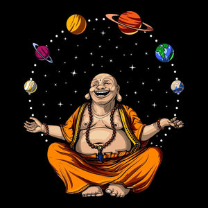 Buddha Shirt, Space Buddha T-Shirt, Meditation T-Shirt, Buddhist Shirt, Spiritual Clothing, Buddha Clothes - Psychonautica Store