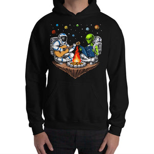 Space Alien Hoodie, Alien Astronaut Hoodie, Space Camp Sweatshirt, Space Astronaut Hoodies, Funny Aliens Hoodie, Extraterrestrial Clothing - Psychonautica Store