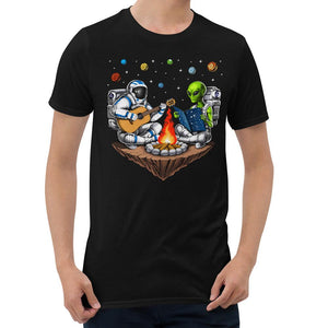 Alien Camping T-Shirt, Funny Alien Astronaut Shirts, Space Camp Shirt, Space Astronaut Tee, Funny Aliens Shirt, Extraterrestrial Clothing - Psychonautica Store