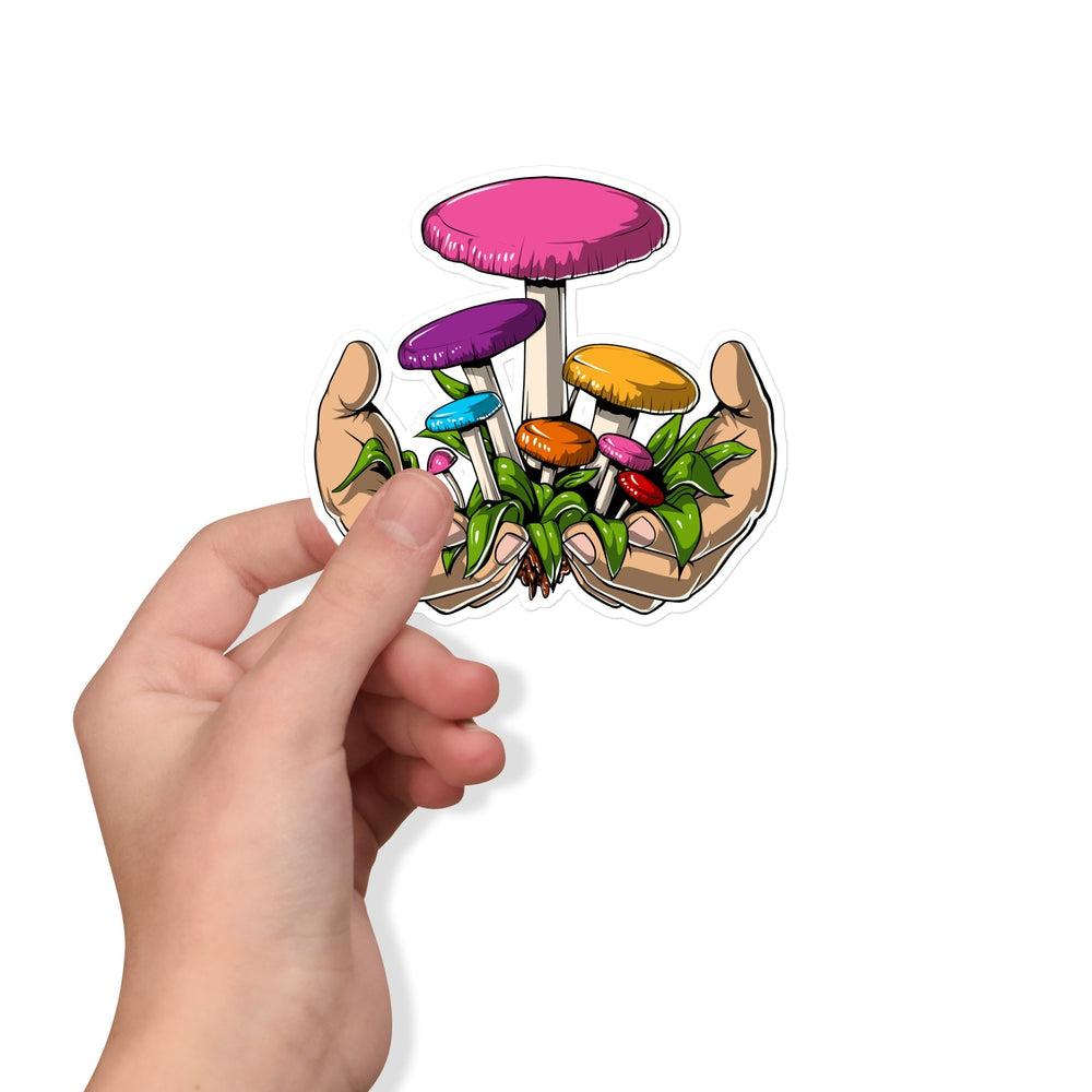 Magic Mushrooms Stickers, Trippy Mushrooms Stickers, Psychedelic Stickers, Hippie Stickers, Psilocybin Mushrooms Stickers, Shrooms Stickers, Fungi Stickers - Psychonautica Store