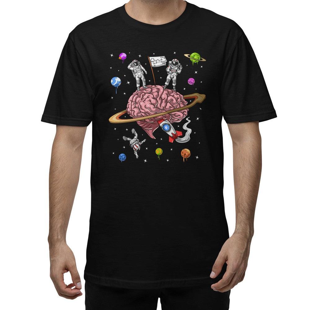 Psychedelic Astronaut Shirt, Psychonaut Shirt, DMT Shirt, Psychedelic Brain Tee, Psychedelic Clothing - Psychonautica Store