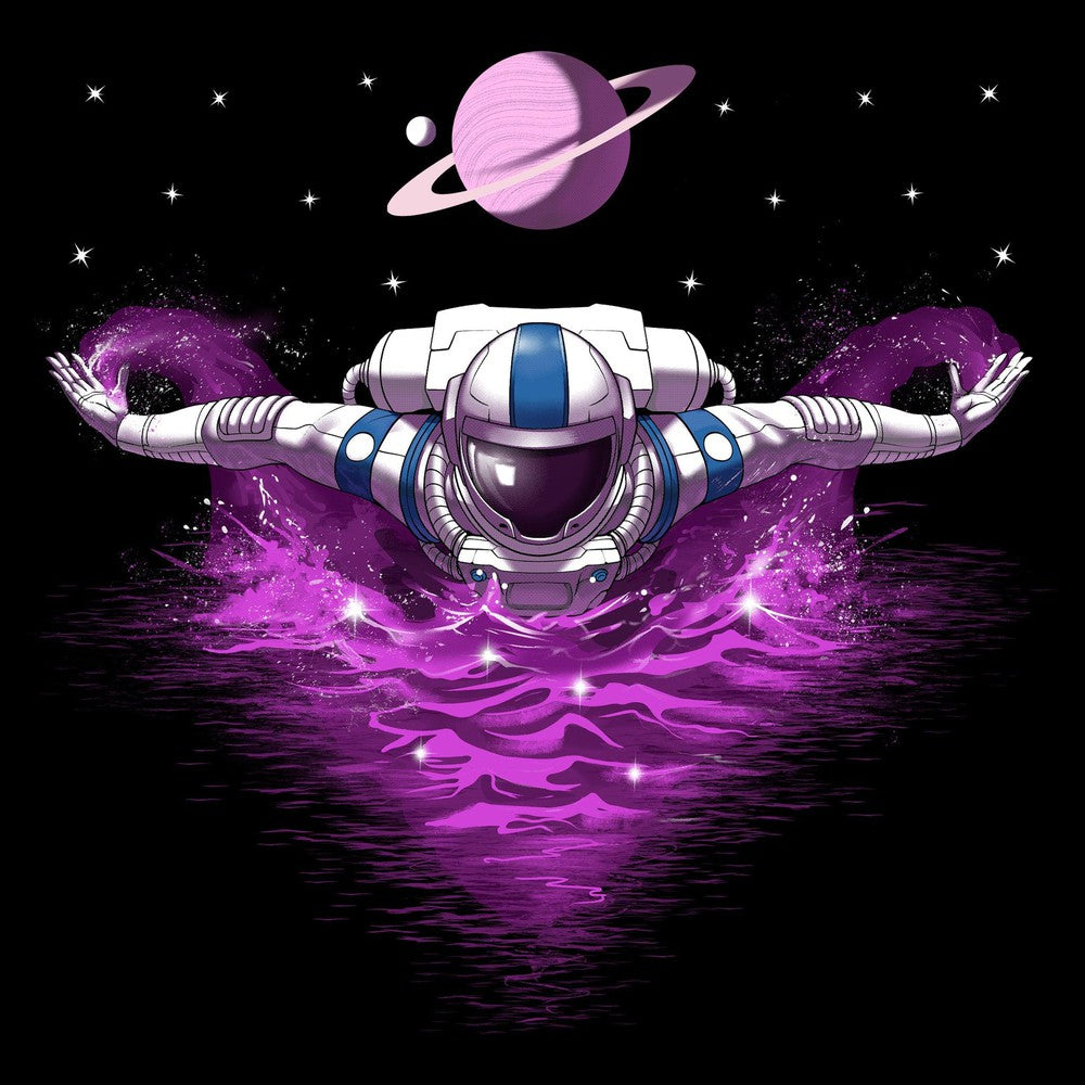 Psychedelic Astronaut, Swimming Astronaut, Trippy Astronaut, Space Astronaut, Swimmer Astronaut, Swimmer Galaxy - Psychonautica Store