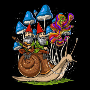 Mushroom Gnomes, Magic Mushrooms Gnomes, Hippie Gnomes, Psychedelic Gnomes, Gnomes Smoking Weed, Forest Gnomes - Psychonautica Store