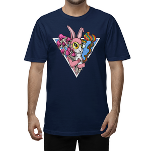 Psychedelic Rabbit T-Shirt, Weed Rabbit Shirt, Trippy Rabbit T-Shirt, Funny Rabbit T-Shirt, Rabbit Clothes - Psychonautica Store