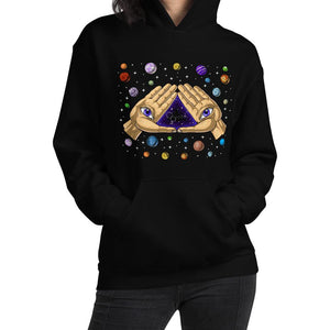 Psychedelic Hoodie, Trippy Hoodie, DMT Hoodie, Psychedelic Clothes, Ayahuasca Hoodie, Psychedelic Clothing - Psychonautica Store