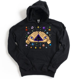 Psychedelic Hoodie, Trippy Hoodie, DMT Hoodie, Psychedelic Clothes, Ayahuasca Hoodie, Psychedelic Clothing - Psychonautica Store