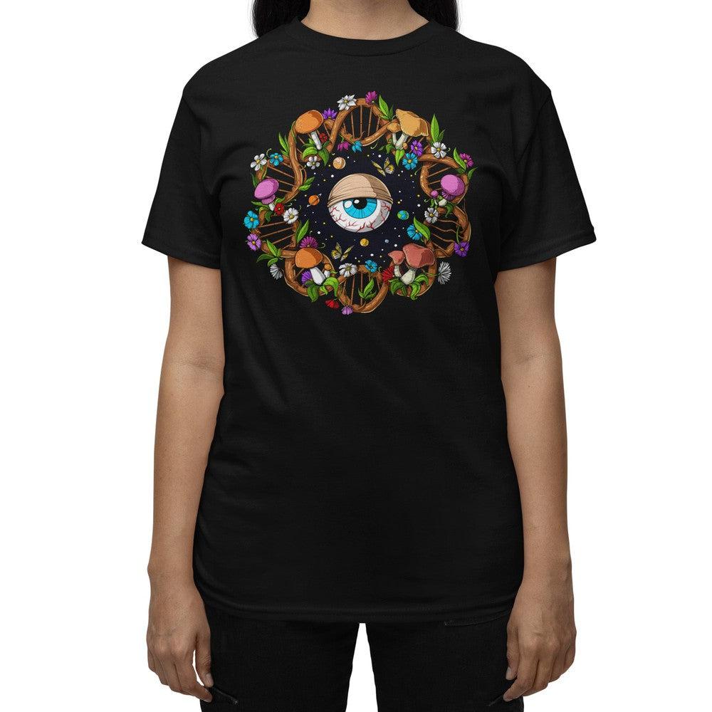 Magic Mushrooms T-Shirt, Psychedelic Mushrooms Shirt, Magic Mushrooms T-Shirt, Mushrooms Clothing, Mushroom Apparel - Psychonautica Store