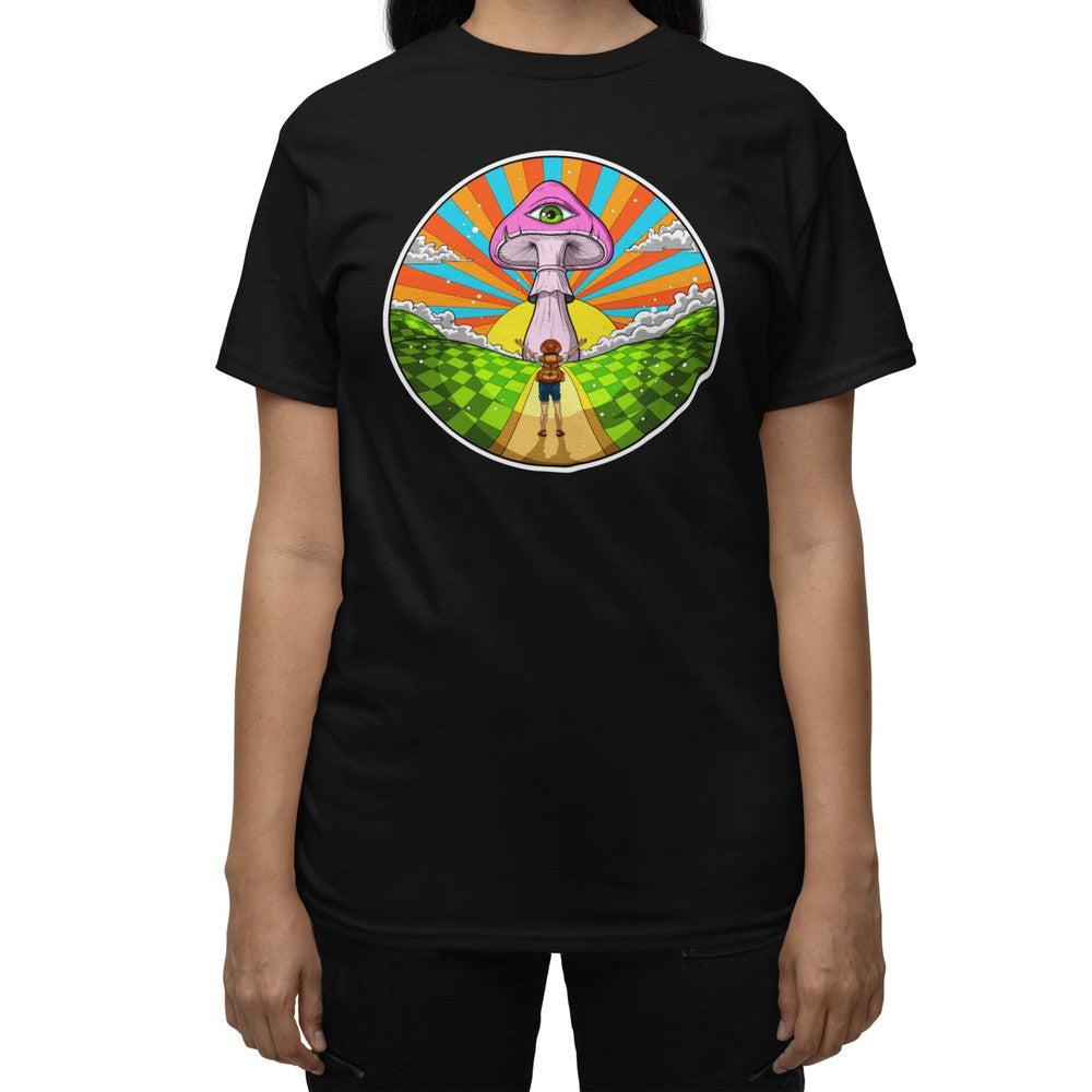 Funny Hippie Shirt, Hippie Tee, Psychedelic Mushrooms Shirts, Magic Mushrooms Shirt, Hippie Clothing, Hippie Clothes, Trippy Shirts - Psychonautica Store