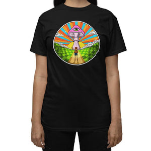 Magic Mushroom T-Shirt, Psychedelic Mushrooms Shirt, Trippy Mushrooms T-Shirt, Mushroom Clothing, Mushroom Clothes - Psychonautica Store