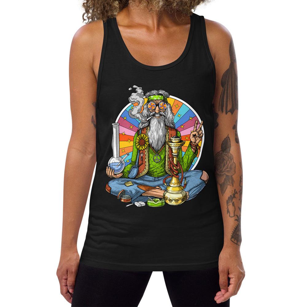 Psychedelic Tank, Stoner Tank, Hippie Tank, Hippie Clothes, Hippie Clothing, Mens Hippie Clothes - Psychonautica Store