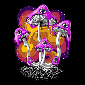 Mushrooms Shirt, Hippie Mushrooms Shirt, Psychedelic T-Shirt, Trippy Clothes, Trippy Clothing, Psilocybin Mushrooms, Psychonaut Shirt, Trippy Mushrooms Shirts - Psychonautica Store