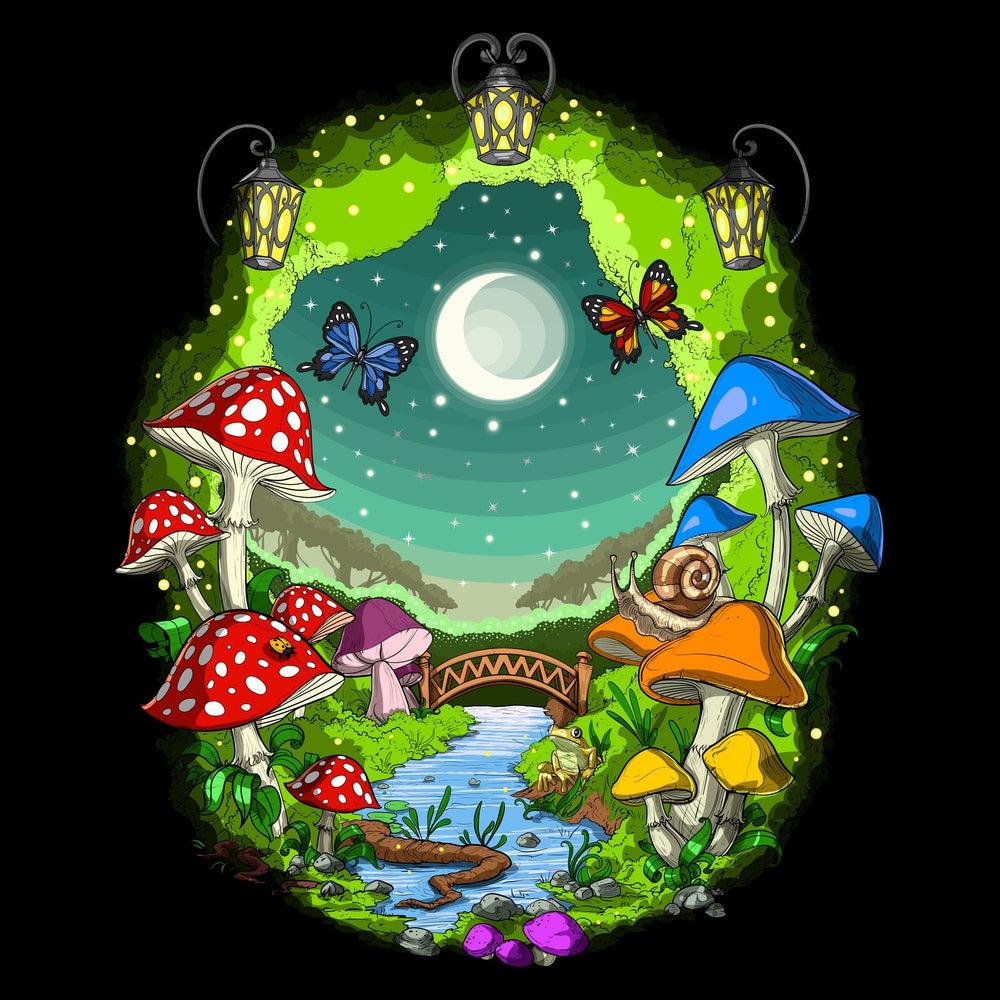 Mushroom Forest, Magic Mushrooms, Psychedelic Mushrooms, Trippy Mushrooms, Shrooms, Forest Fungi - Psychonautica Store