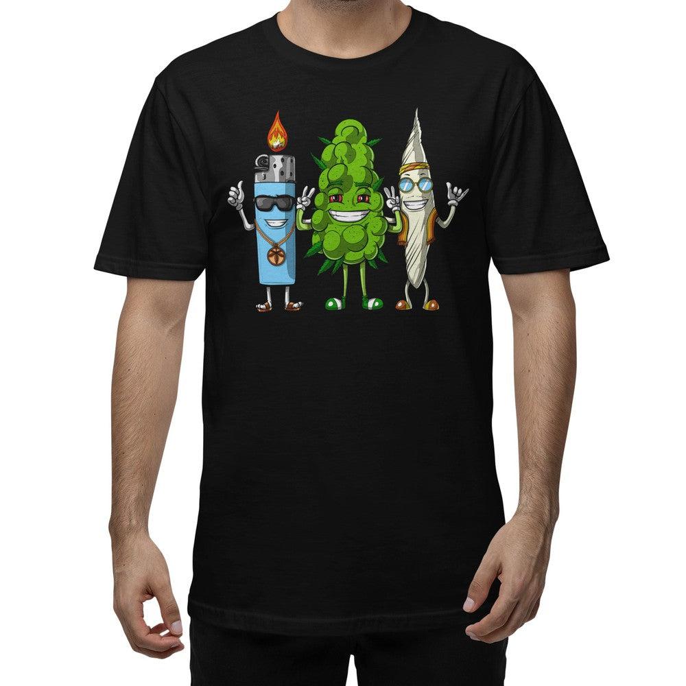 Weed T-Shirt, Cannabis Shirt, Weed Clothes, Stoner Clothing, Marijuana Tee, Stoner Apparel - Psychonautica Store