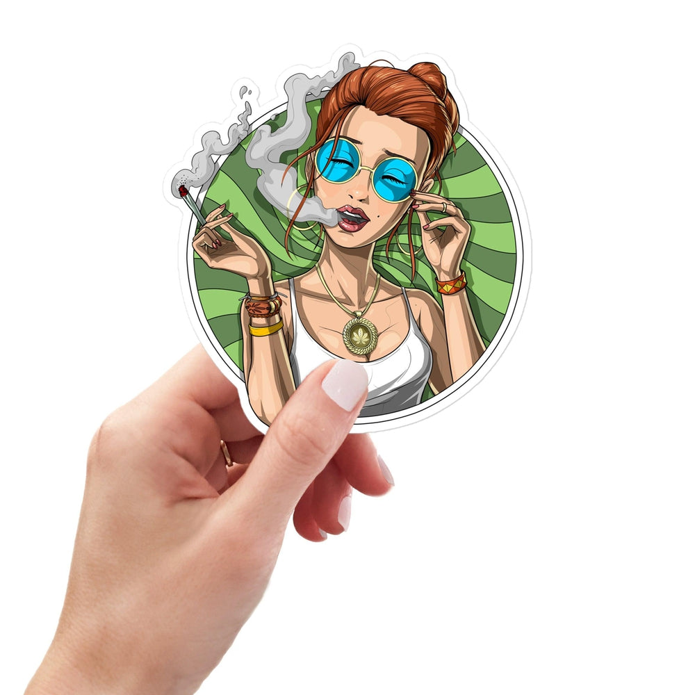 Hippie Sticker, Stoner Sticker, Weed Sticker, Cannabis Stickers, Marijuana Stickers, Stoner Decals, Hippie Decals - Psychonautica Store