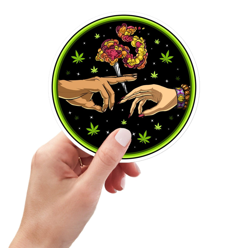 Weed Sticker, Stoner Stickers, Cannabis Sticker, Marijuana Decals, Pass The Joint Sticker - Psychonautica Store