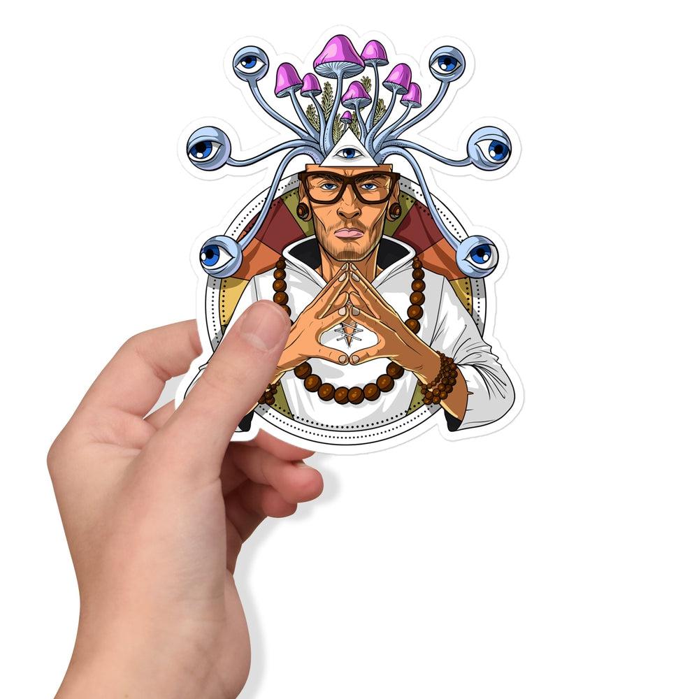 Psychonaut Sticker, Magic Mushrooms Sticker, Psilocybin Mushrooms Sticker, Psychedelic Sticker, Mushrooms Decals, Hippie Sticker - Psychonautica Store