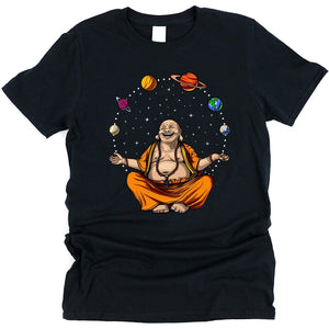 Buddha T-Shirt, Psychedelic Buddha T-Shirt, Buddha Meditation T-Shirt, Buddhist Shirt, Spiritual Clothing, Buddha Clothes - Psychonautica Store