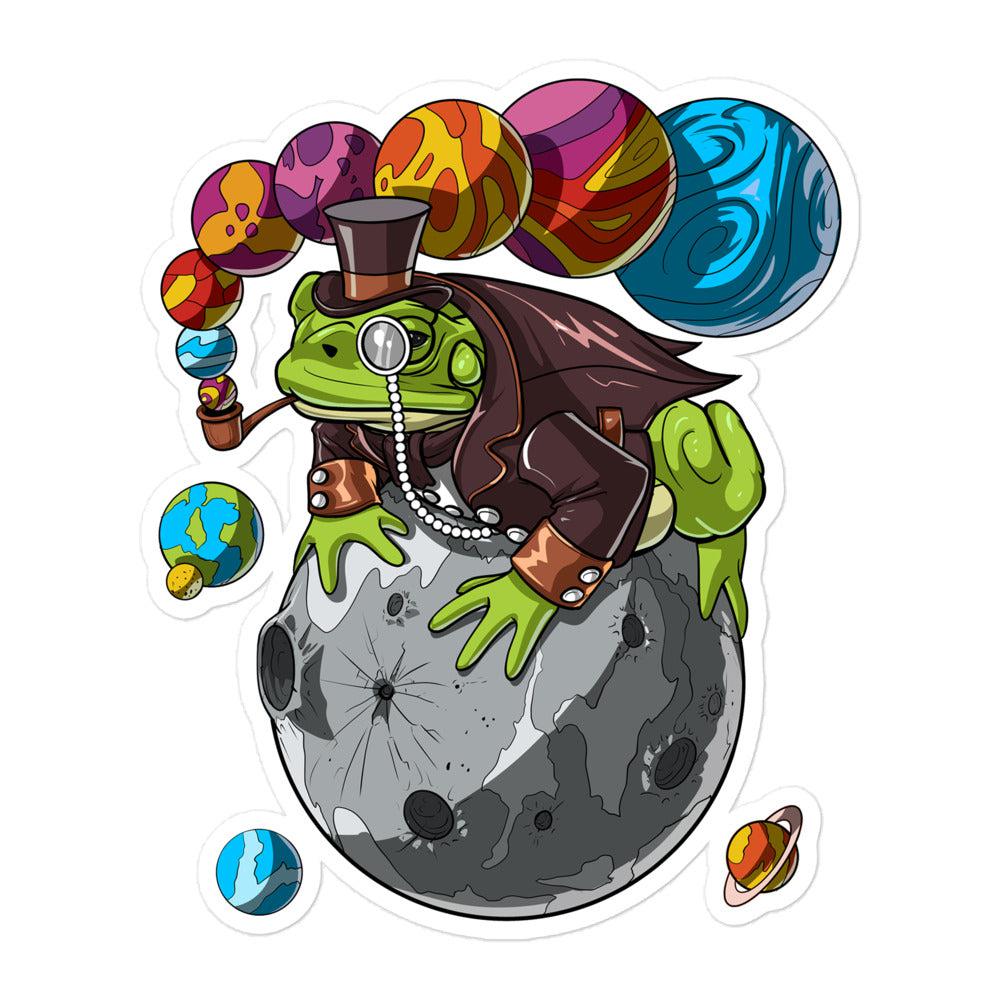 Bufo Alvarius Toad Sticker, Psychedelic Frog Sticker, Trippy Stickers, Psychedelic Decal - Psychonautica Store