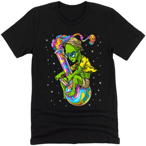 Stoner Shirt, Alien Weed Shirt, Weed Shirt, Cannabis Shirt, Hippie Shirt, Stoner Clothes, Hippie Clothing - Psychonautica Store