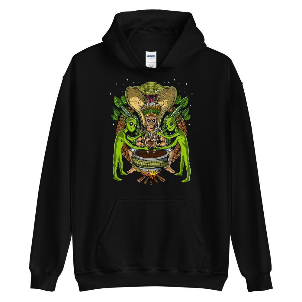Ayahuasca Hoodie, Ayahuasca Clothing, Ayahuasca Sweatshirt, Ayahuasca Clothes, Ayahuasca Ceremony - Psychonautica Store