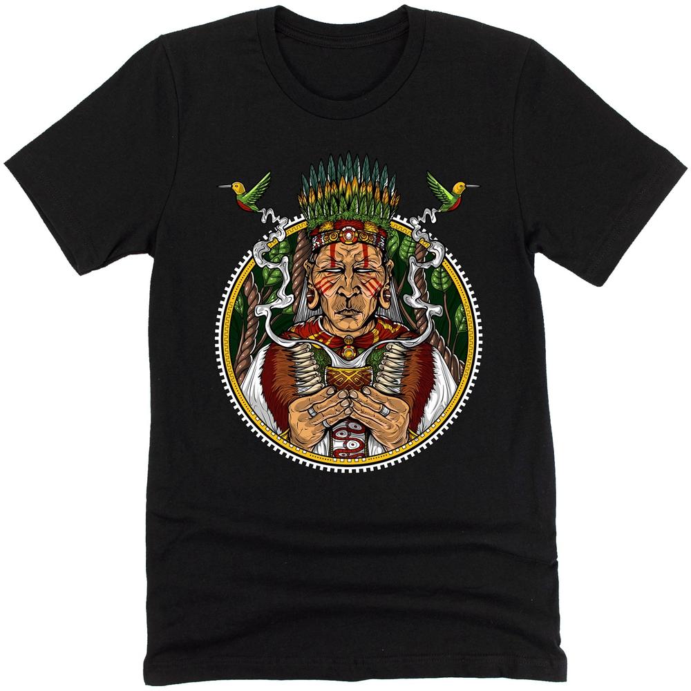 Ayahuasca Shirt, Shaman Shirt, Psychedelic Shirt, Ayahuasca Tee, Hippie Clothes, Festival Clothing, Ayahuasca Clothing - Psychonautica Store