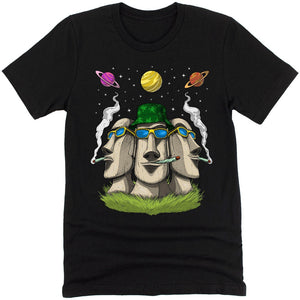 Easter Island Heads Shirt, Moai Heads Weed Shirt, Funny Stoner Shirt, Psychedelic Easter Island Heads Shirt, Psychedelic Weed T-Shirt - Psychonautica Store