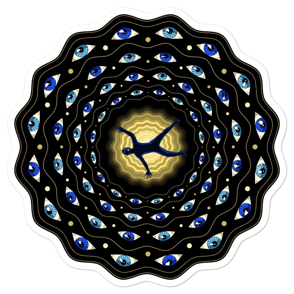 Psychedelic Sticker, DMT Stickers, Trippy Sticker, Psychonaut, Psychedelic Decal - Psychonautica Store