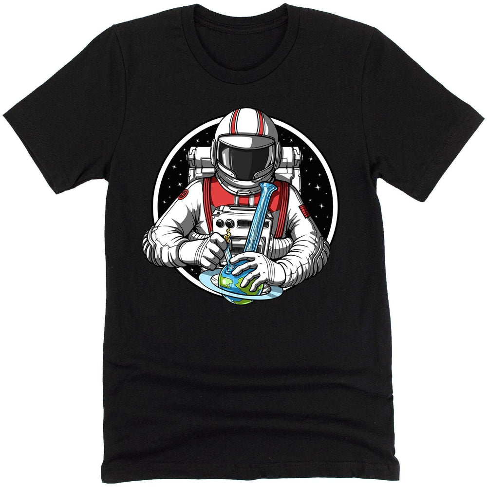 Astronaut Weed Shirt, Weed Shirt, Stoner Shirt, Weed Clothes, Stoner Clothing, Stoner Tees - Psychonautica Store