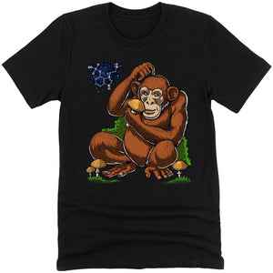 Stoned Ape Theory T-Shirt, Psychedelic T-Shirt, Magic Mushrooms Shirt, Psilocybin Mushrooms Shirt, Mushroom Clothing, Mushrooms Clothes - Psychonautica Store